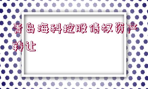 青島?？瓶毓蓚鶛?quán)資產(chǎn)轉(zhuǎn)讓