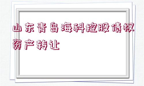 山東青島?？瓶毓蓚鶛噘Y產轉讓