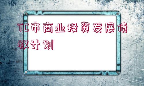 TC市商業(yè)投資發(fā)展債權(quán)計劃