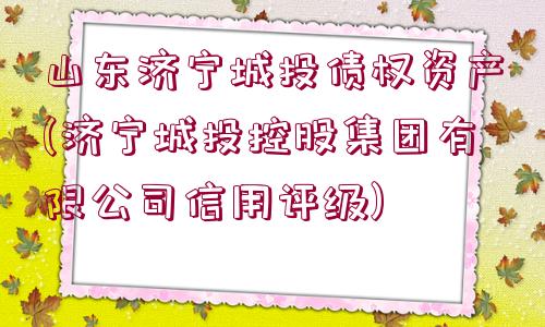 山東濟(jì)寧城投債權(quán)資產(chǎn)(濟(jì)寧城投控股集團(tuán)有限公司信用評(píng)級(jí))