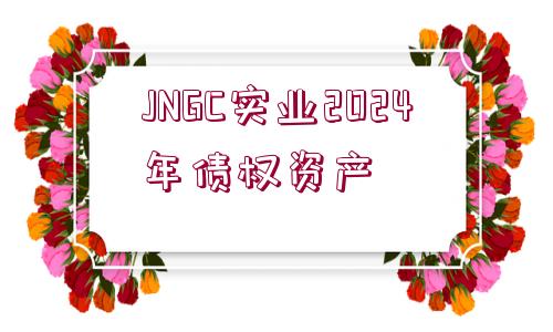 JNGC實業(yè)2024年債權資產