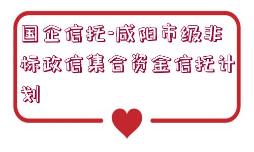 國(guó)企信托-咸陽(yáng)市級(jí)非標(biāo)政信集合資金信托計(jì)劃